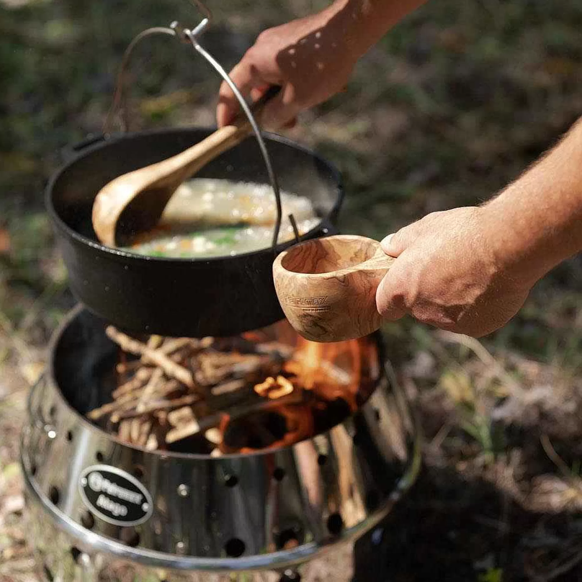 Fashion Ladle Olive Wood Cutlery