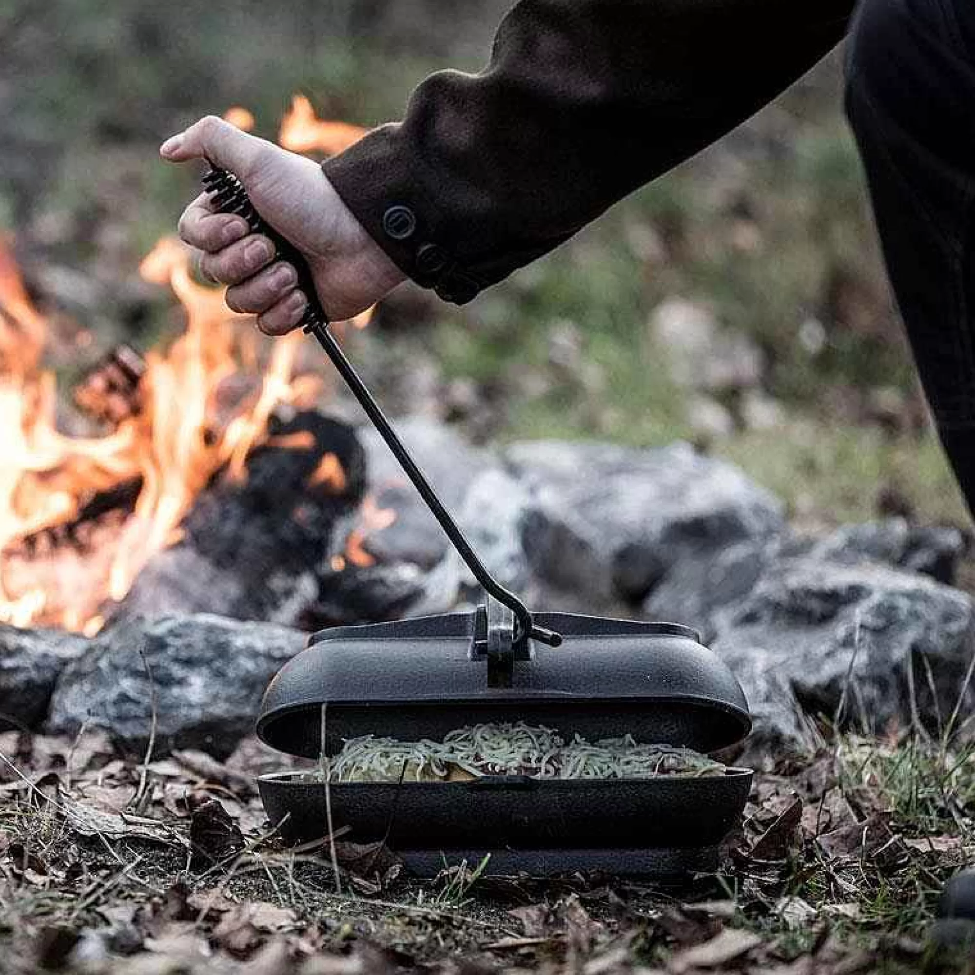 Flash Sale Lid Lifter Fire Pot Dutch Oven/Fire Pots